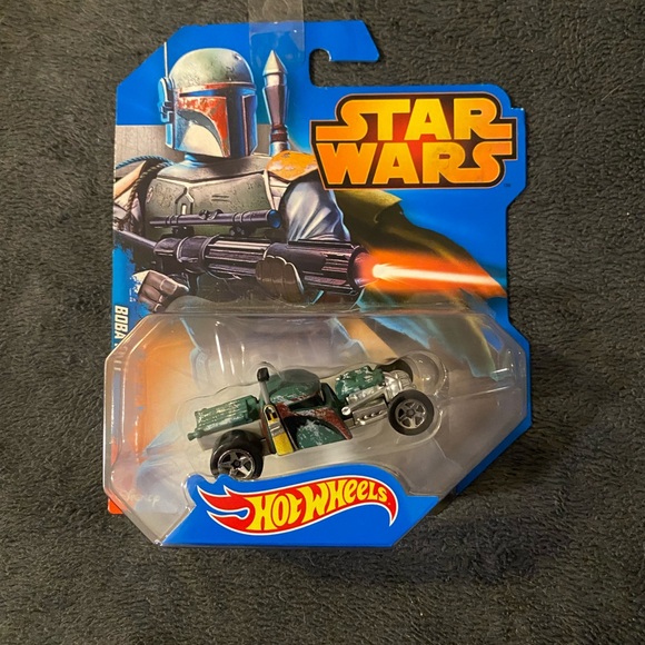 Hot Wheels ‘BOBA FET’ #10/15  “Blue” card - Picture 1 of 5